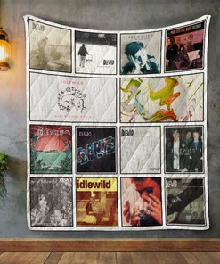 Idlewild Album Covers Quilt Bedding Set - Great for Bedroom Decor and Family Gifts
