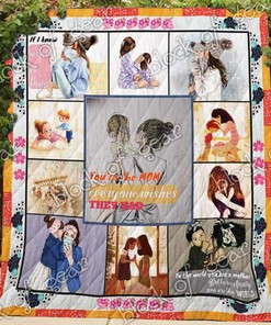 If I Know What Is Love It Is Because Of You Momma Quilt Bedding Set Bedroom Decor, Gifts for Family