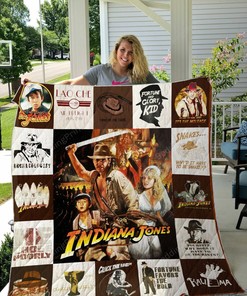 Indiana Jones Quilt Bedding Set Blanket For Fans Bedroom Decor, Gifts for Family