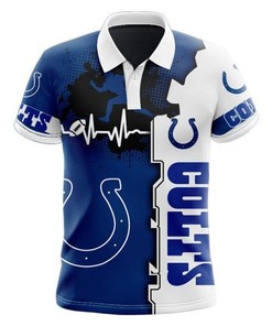 Indianapolis Colts Beating Curve Polo Shirt Gifts for Fans