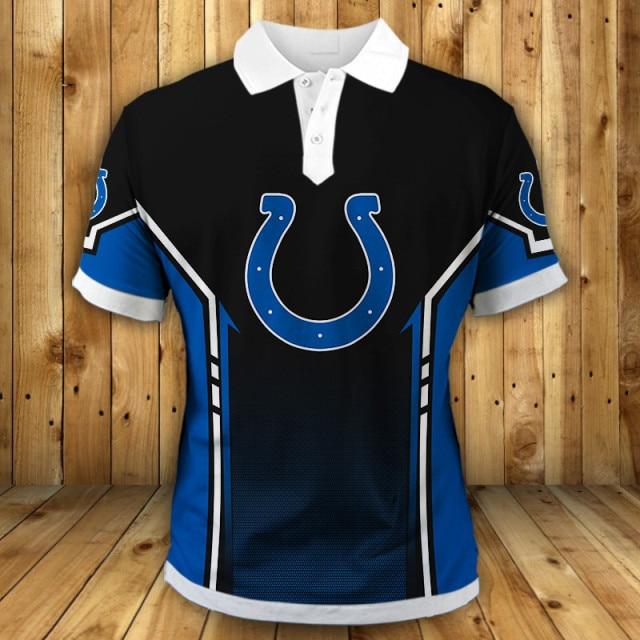 Indianapolis Colts Casual Polo Shirt Fan Gift Gifts for Fans