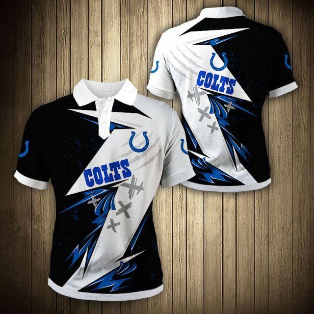 Indianapolis Colts Graffiti Polo Shirt Gifts for Fans