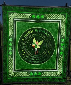 Irish Quilt Bedding Set Blanket for Bedroom Decor and Family Gifts