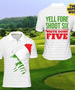 Italy Golf Polo Shirt