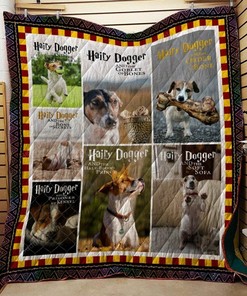 Jack Russell Terrier Quilt Blanket Bedding Set - Perfect for Bedroom Decor and Family Gifts