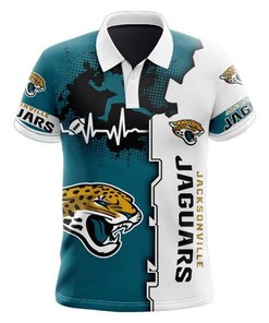 Jacksonville Jaguars Beating Curve Polo Shirt