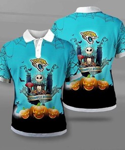 Jacksonville Jaguars Halloween Polo Shirt