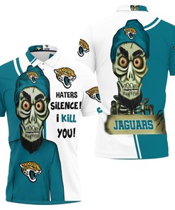 Jacksonville Jaguars Haters I Kill You 3D Polo Shirt