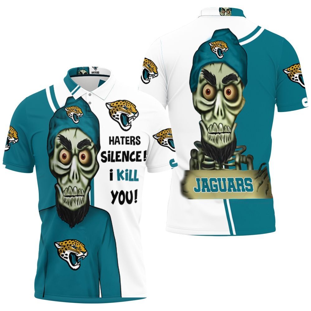 Jacksonville Jaguars Haters I Kill You 3D Polo Shirt