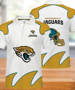 Jacksonville Jaguars Polo Shirts White