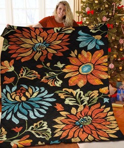 Jaipur Blossom Personalized Quilt Bedding Set for Bedroom Decor and Family Gifts