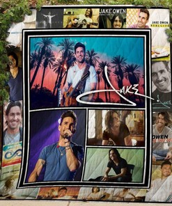 Jake Owen Quilt Bedding Set Bedroom Decor Gifts for Family