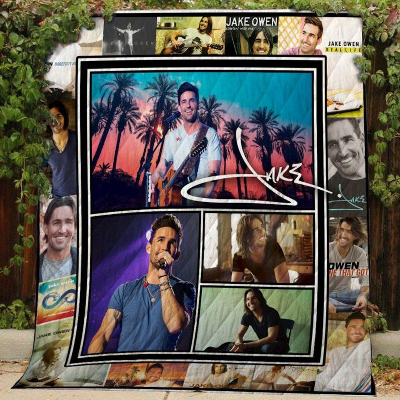 Jake Owen Quilt Bedding Set Bedroom Decor Gifts for Family