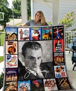 James Cagney Personalized Quilt Bedding Set - Great for Bedroom Decoration and Family Gifts