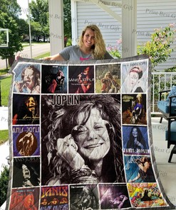 Janis Joplin Albums Cover Poster Quilt Bedding Set Blanket Bedroom Decor, Gifts for Family