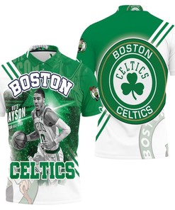 Jayson Tatum 0 Boston Celtics For All Star Polo Shirt