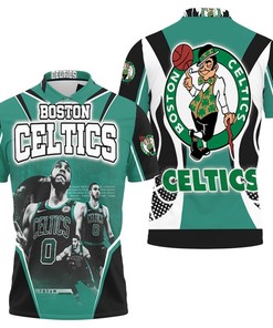 Jayson Tatum 0 Boston Celtics Polo Shirt