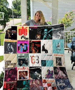 Jazz Up Your Bed with John Coltrane Quilt Bedding Set Blanket, Gifts for Family