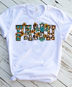 Jesus Cross T-Shirt - Faith Church Love Like Jesus Print Tee