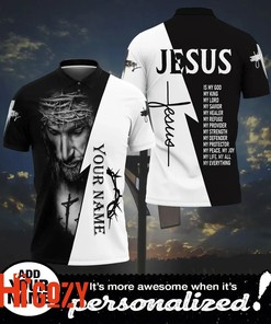 Jesus Unisex Polo T-Shirt - Sp380