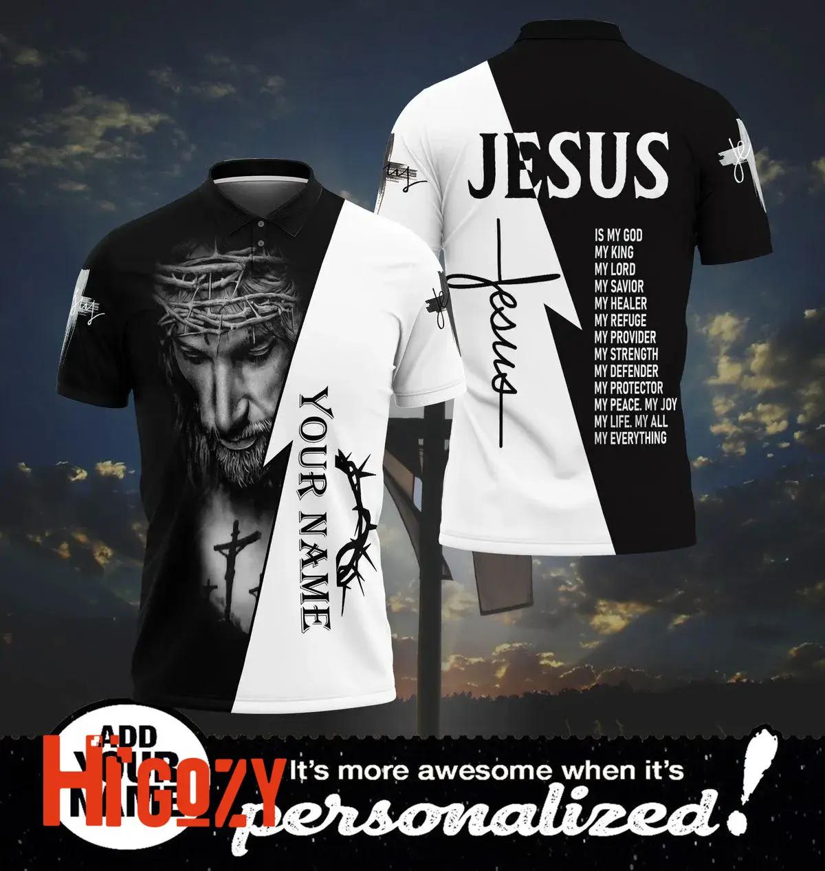 Jesus Unisex Polo T-Shirt - Sp380