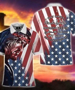 Jesus Way Maker Miracle Worker Polo Shirt