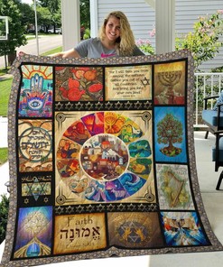 Jewish Culture I Will Take You From Among The Nations Quilt Bedding Set Blanket Gifts For Jewish Culture