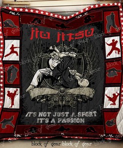 Jiu Jitsu Quilt Bedding Set Bedroom Decor, Gifts for Family