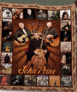 John Prine Quilt Bedding Set Blanket Gifts For Fans Birthday Christmas Music Gifts