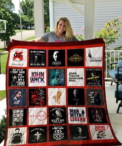 John Wick Quilt Blanket Bedding Set for Home Decoration, Great for Bedroom Decor and Family Gifts