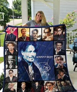 Johnny Depp Personalized Quilt Bedding Set Great for Bedroom Decoration and Family Gifts