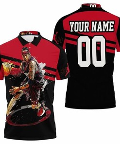 Jordan 23 Chicago Bulls Personalized Polo Shirt