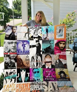Justin Timberlake Personalized Quilt Bedding Set for Home Decoration and Gifts for Family