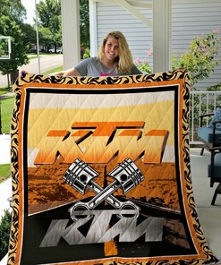 K-T-M Personalized Quilt Bedding Set Blanket for Home Decoration and Family Gift Ideas
