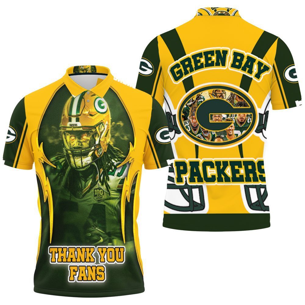 Kamal Martin 54 Green Bay Packers Nfc North Division Champions Super Bowl 2021 3D Polo Shirt