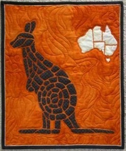 Kangaroo Quilt Bedding Set Bedroom Decor, Gifts for Family