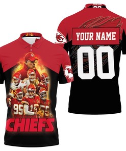 Kansas City Chiefs Afc West Champions 2021 Super Bowl Personalized Polo Shirt