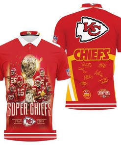 Kansas City Chiefs Afc West Champions Division Super Bowl 2021 3D Polo Shirt