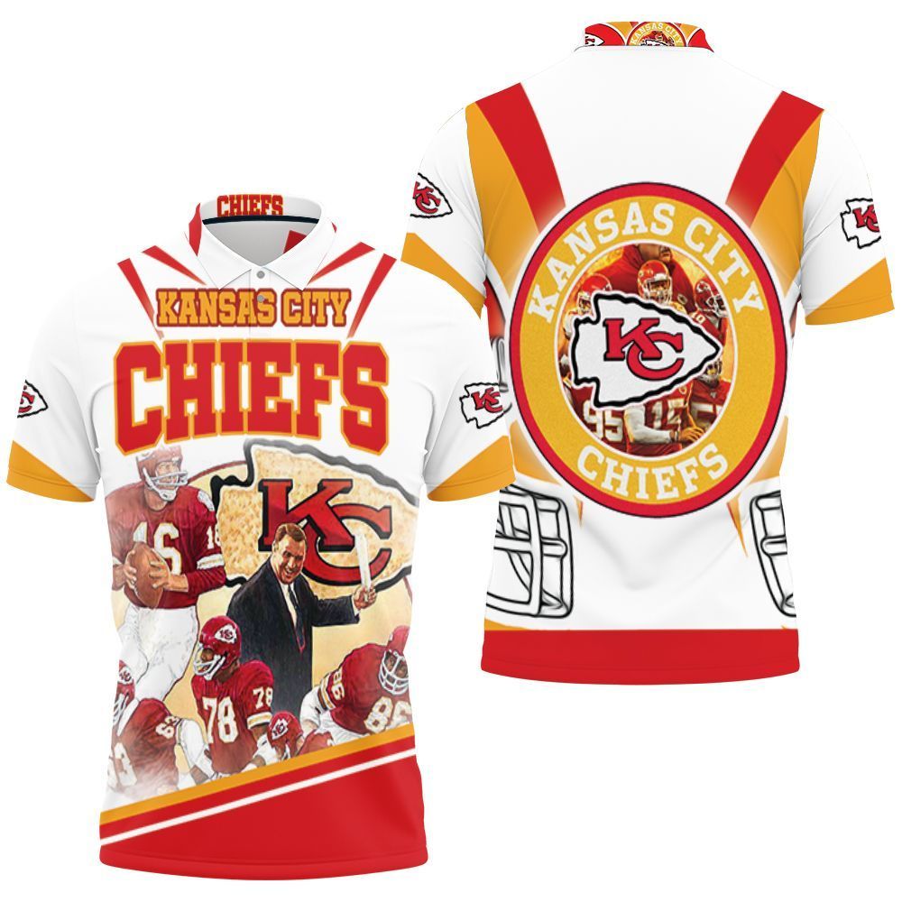 Kansas City Chiefs Afc West Division 2021 Super Bowl 3D Polo Shirt