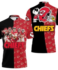 Kansas City Chiefs Afc West Division Champions 2021 Super Bowl Snoopy Fan 3D Polo Shirt