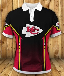 Kansas City Chiefs Casual Polo Shirt Gifts for Fans
