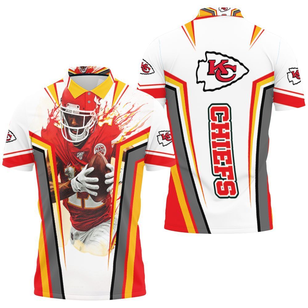 Kansas City Chiefs Mecole Hardman Jr 17 For Fans 3D Polo Shirt