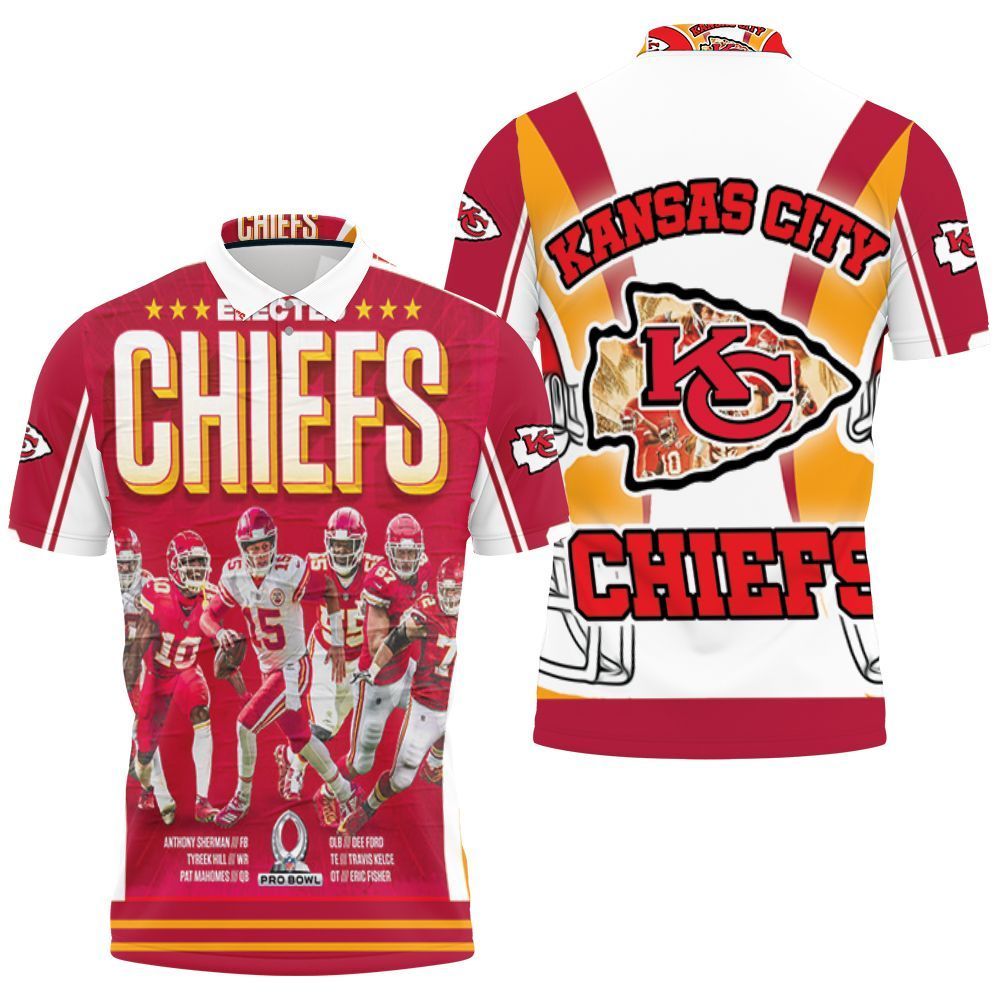 Kansas City Chiefs Pro Super Bowl 2021 Afc West Division 3D Polo Shirt
