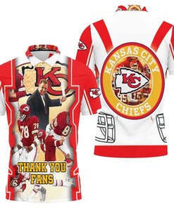Kansas City Chiefs Thank You Fans 2021 Super Bowl Afc Division Champions 3D Polo Shirt