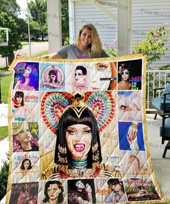 Katy Perry Albums Cover Poster Quilt Bedding Set Bedroom Decor, Gifts for Family