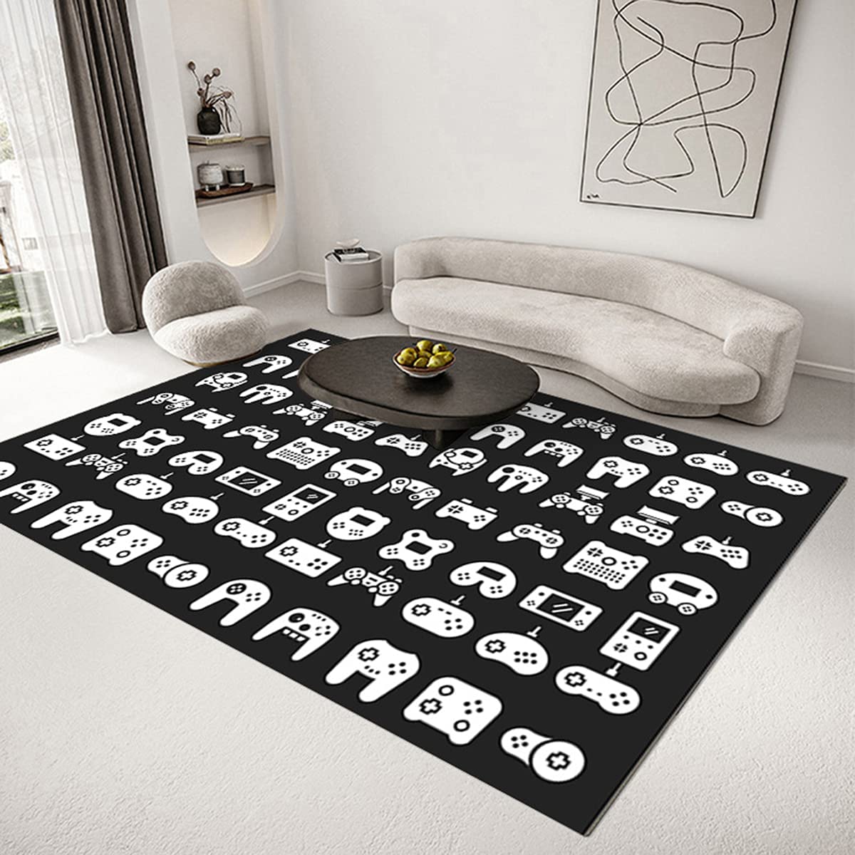 Keep Your Gaming Room Clean with Wusan Doormat Kids Game Rugs featuring 3D Gaming Carpets
