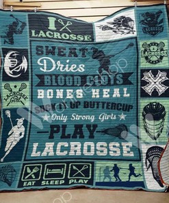 Keep Your Love for Lacrosse Alive with Quilt Bedding Set Blanket, Gifts for Family