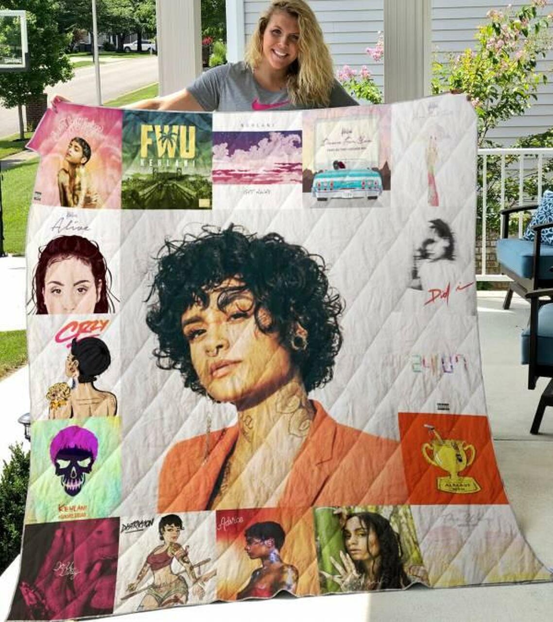 Kehlani Quilt Bedding Set Blanket Limited Quilt Bedding Set Blanket Bedroom Decor, Gifts for Family