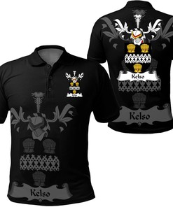 Kelso Family Crest Polo Shirt - Golf Shirt
