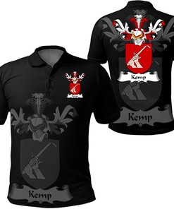 Kemp Family Crest Polo Shirt - Golf Shirt